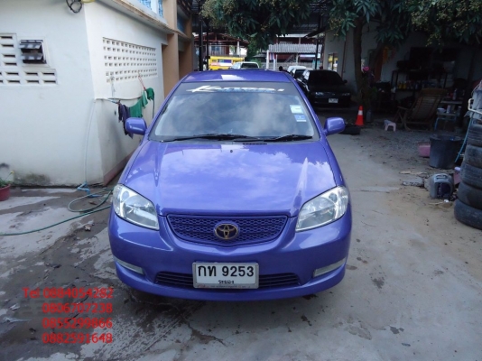 ขาย Toyota Vios ปี 2003 สีม่วงสวยๆ ราคา 195,000 บาท ++++++++