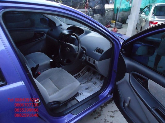 ขาย Toyota Vios ปี 2003 สีม่วงสวยๆ ราคา 195,000 บาท ++++++++