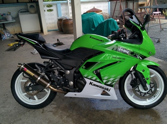 ขายนินจา 250 2010 แต่งเต้มล้อer6n วิ่งน้อยมาก
