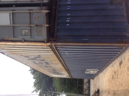 ตู้คอนเทนเนอร์ถูกๆ และหาง40'ฟุต พนัส หางพื้นสัมมิตร