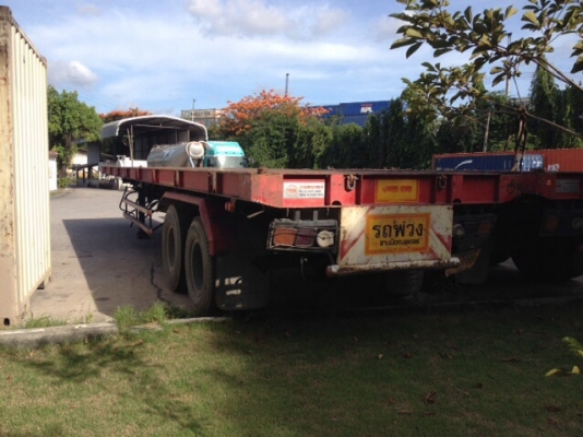 ตู้คอนเทนเนอร์ถูกๆ และหาง40'ฟุต พนัส หางพื้นสัมมิตร