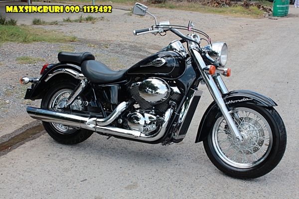 แม็กสิงห์บุรี//HONDA SHADOW 400 CLASSIC ปี2000 สภาพสวยสุดๆ เสียสรรพาสมิตรแล้ว 118000 ด่วน แม็กสิงห์บุรี//HONDA SHADOW 400 CLASSIC ปี2000 สภาพสวยสุดๆ เสียสรรพาสมิตรแล้ว 118000 ด่วน
