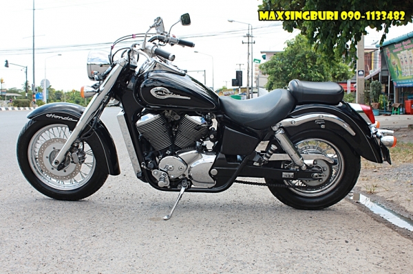 แม็กสิงห์บุรี//HONDA SHADOW 400 CLASSIC ปี2000 สภาพสวยสุดๆ เสียสรรพาสมิตรแล้ว 118000 ด่วน แม็กสิงห์บุรี//HONDA SHADOW 400 CLASSIC ปี2000 สภาพสวยสุดๆ เสียสรรพาสมิตรแล้ว 118000 ด่วน