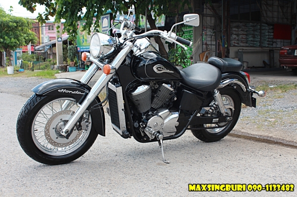 แม็กสิงห์บุรี//HONDA SHADOW 400 CLASSIC ปี2000 สภาพสวยสุดๆ เสียสรรพาสมิตรแล้ว 118000 ด่วน แม็กสิงห์บุรี//HONDA SHADOW 400 CLASSIC ปี2000 สภาพสวยสุดๆ เสียสรรพาสมิตรแล้ว 118000 ด่วน