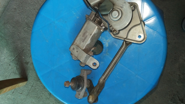 ชุดมอเตอรปัดน้ำฝนรถตู้หัวจรวดฝาปิดท้ายพร้อมมุดฉีดน้ำ