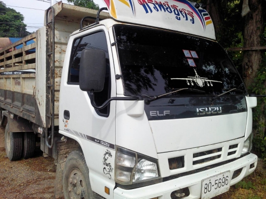ขายรถ 6 ล้อดัมพ์ ISUZU NPR 130 แรงม้าปี 2549 ราคา 620000