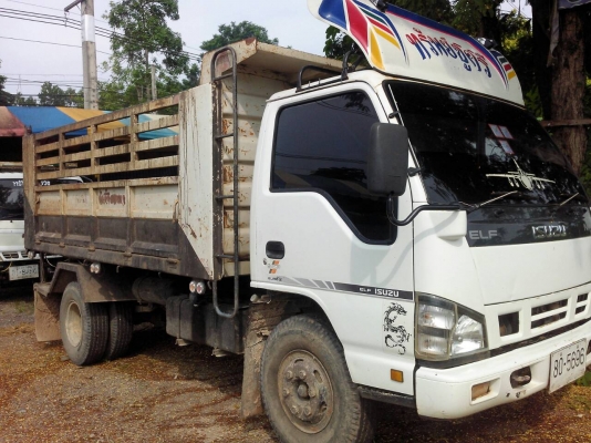 ขายรถ 6 ล้อดัมพ์ ISUZU NPR 130 แรงม้าปี 2549 ราคา 620000