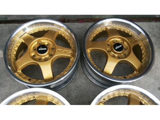 สีทองอร่าม JRD 15x6.5 off38 4x100x114 สีใหม่งาน germany