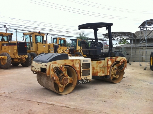 ขายรถบด 7 ตัน Ingersoll Rand DD-70HF นำเข้าจาก USA ไม่เคยใช้งานในไทย สภาพสวย เอกสารครบ