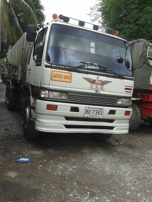 รถบรรทุกสิบล้อดัมพ์ ไฮเทค 1M 220 แรง มีระบบลากจูง