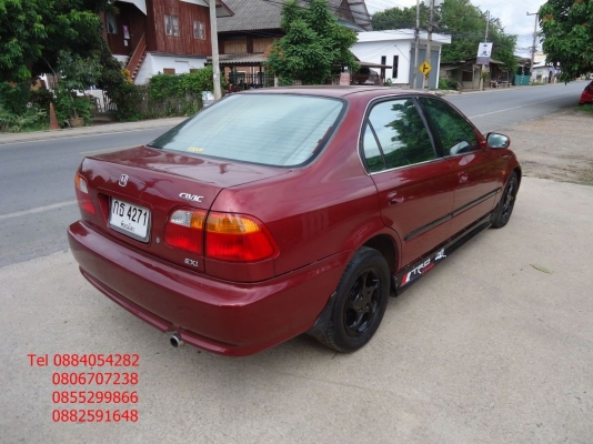 ขาย Honda Civic ตาโต สีแดงสวย เกียร์ออโต้ ราคา 125,000 บาท ++++++++ ขาย Honda Civic ตาโต สีแดงสวย เกียร์ออโต้ ราคา 125,000 บาท ++++++++