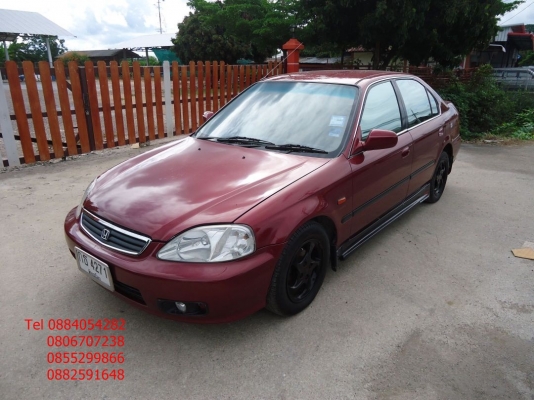 ขาย Honda Civic ตาโต สีแดงสวย เกียร์ออโต้ ราคา 125,000 บาท ++++++++ ขาย Honda Civic ตาโต สีแดงสวย เกียร์ออโต้ ราคา 125,000 บาท ++++++++