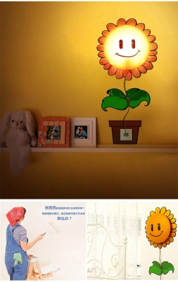 โคมไฟ 3D สติ๊กเกอร์วอลล์เปเปอร์ติดผนัง DIY