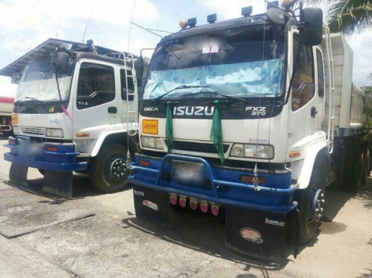 รถอีซูซุ 10 ล้อดั้ม  270  แรงม้า. ปี 45 - 46 47.  ( ขายแม่ , ลูก )  , ( มีขาย 9 พ่วง. )  สนใจติดต่อ 081 - 6079515