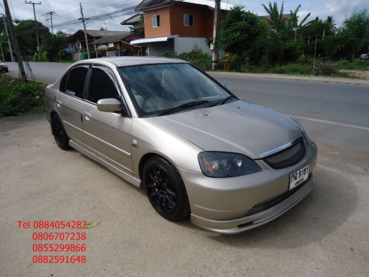 ขาย Honda Civic Dimention เกียร์ออโต้+ติดแก็ส lpg ราคา 195,000 บาท ++++++