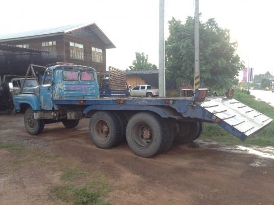 ขายเทนเลอร์ 10 ล้อหัวยาว 2 เพลาใหญ่ FUSO ขึ้นแบคโฮ 200 สบาย ทะเบียนพร้อมโอนครับพี่น้อง