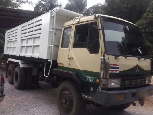 รถมิตซู 10 ล้อดั้ม FN527M - TD  /  190 แรงม้า ปี 38  ( ขายแม่ , ลูก )   สนใจติดต่อ 081 - 6079515