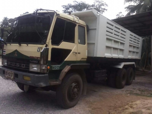 รถมิตซู 10 ล้อดั้ม FN527M - TD  /  190 แรงม้า ปี 38  ( ขายแม่ , ลูก )   สนใจติดต่อ 081 - 6079515