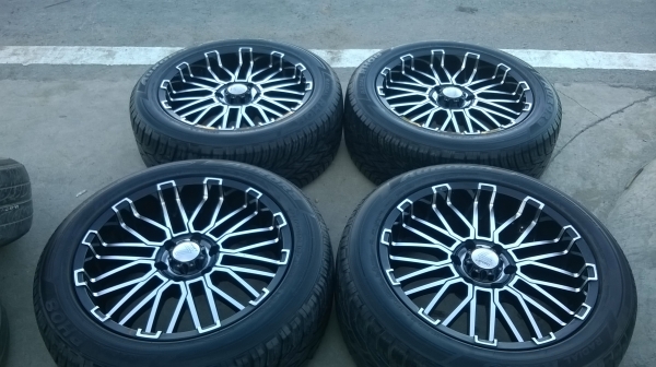 ขายล้อ lenso ขอบ20 6รูพร้อมยางชุดละ24500