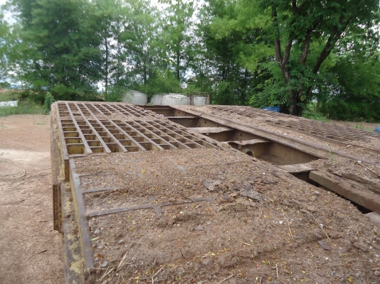 ขายหางโลว์เบสเหล็กสภาพดียาว12เมตร2เพลาไมมีทะเบืยน