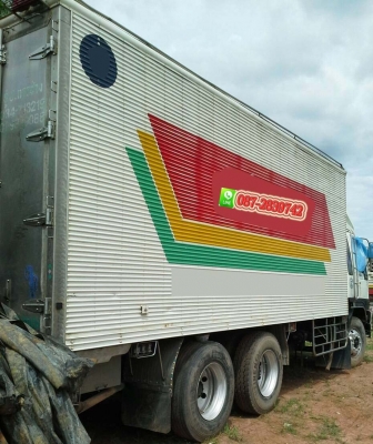 ขาย 2 คัน รถบรรทุก 10 ล้อ 1 เพลา ตู้เปียก  HINO