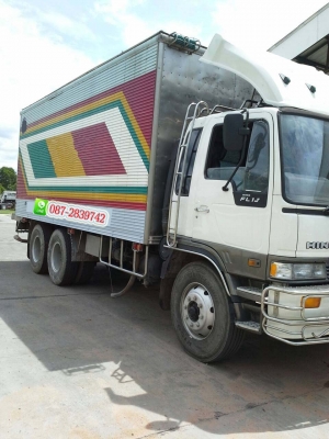 ขาย 2 คัน รถบรรทุก 10 ล้อ 1 เพลา ตู้เปียก  HINO