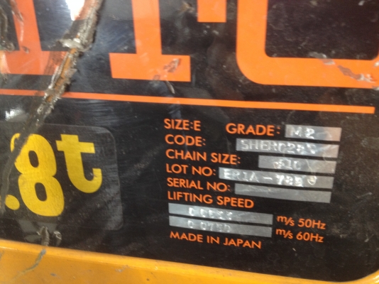 รอก KITO 2.8 ตัน 085-169-4426