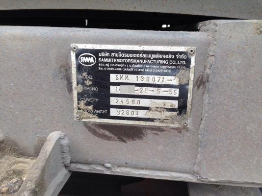 HINO FM1A  มือหนึ่งออกห้างค่ะ  ยอดจัดไฟแนนซ์ได้  2,500,000 บาทค่ะ