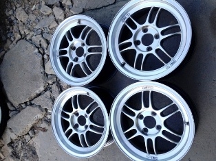 ขายล้อ Rpf 1 4รู*100 สีเงิน กว้าง7 E41 แท้ไต้หวัน 6,900 ลดได้