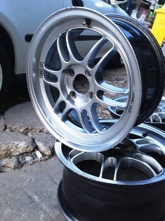 ขายล้อ Rpf 1 4รู*100 สีเงิน กว้าง7 E41 แท้ไต้หวัน 6,900 ลดได้