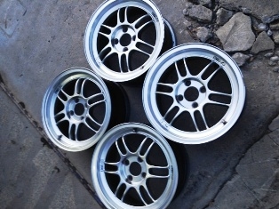 ขายล้อ Rpf 1 4รู*100 สีเงิน กว้าง7 E41 แท้ไต้หวัน 6,900 ลดได้