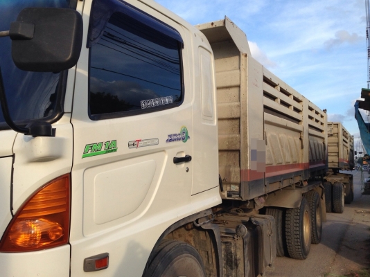 HINO  FM1A  มือหนึ่งออกห้าง ราคา 2,850,000 บาท ยอดจัดไฟแนนซ์ได้ 2,500,000 บ. บริษัทราชธานีลิสซิ่งค่ะ