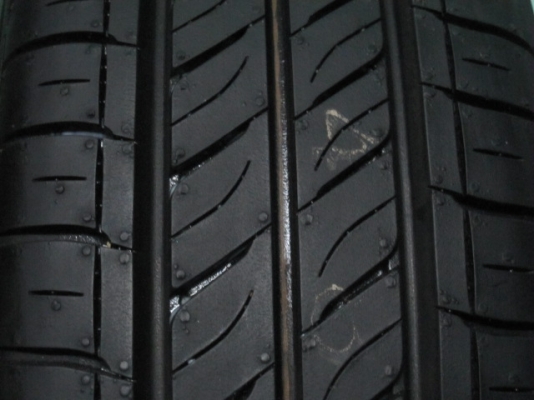 ขายล้อกะทะ Mirage พร้อมยางป้ายแดงขอบ 14