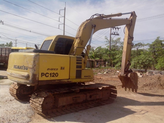 ขายด่วนแม็กโครKOMATSU   PC-120-6รถสวยเต็มพร้อมใช้เอกสารเล่มทะเบียน