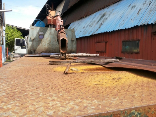 ขายรถ10ล้อHINO 3Hติดเครน5ตันพร้อมหัวคีบเหล็ก