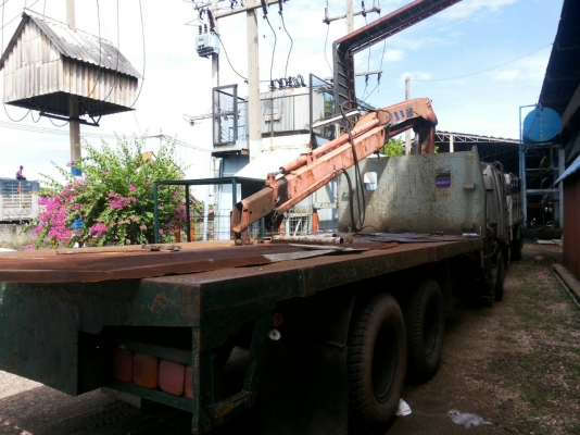 ขายรถ10ล้อHINO 3Hติดเครน5ตันพร้อมหัวคีบเหล็ก