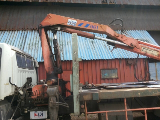 ขายรถ10ล้อHINO 3Hติดเครน5ตันพร้อมหัวคีบเหล็ก