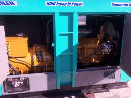 ขายเครื่องปั่นไฟประกอบใหม่ 60 Kva.HINOBYJAPAN รับประกัน12เดือน ขายเครื่องปั่นไฟประกอบใหม่ 60 Kva.HINOBYJAPAN รับประกัน12เดือน
