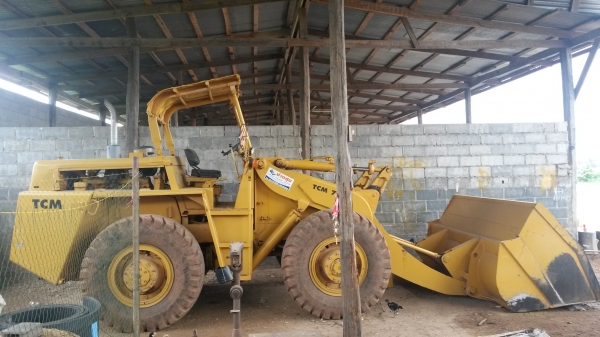 รถตักล้อยาง TCM-75 ราคาถูก สภาพดี รถตักล้อยาง TCM-75 ราคาถูก สภาพดี