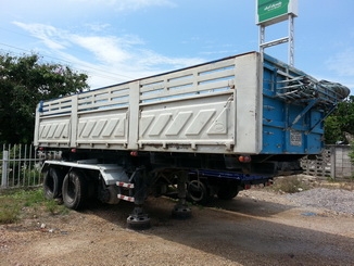 ขายเซมิเทเลอร์สามมิตรดั้ม 3 เพลา