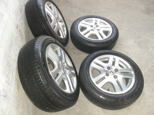 ล้อแม็ก 15นิ้ว 4รู100 Jazz พร้อมยาง สวยๆ 4 ล้อ ราคา 4300 บาท ล้อแม็ก 15นิ้ว 4รู100 Jazz พร้อมยาง สวยๆ 4 ล้อ ราคา 4300 บาท