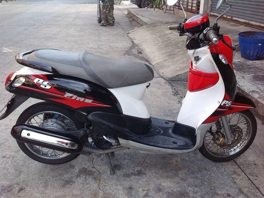 Fino ปี 53 สีดำ แดง ชุดสีสวย เครื่องดีแน่น มีเล่ม เอกสารครบ