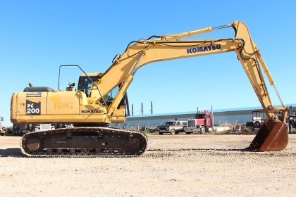 รถแบคโฮมือสอง KOMATSU PC200-7 สภาพรถเยี่ยม 090-268-2646 พร้อมจัด ไฟแนนซ์