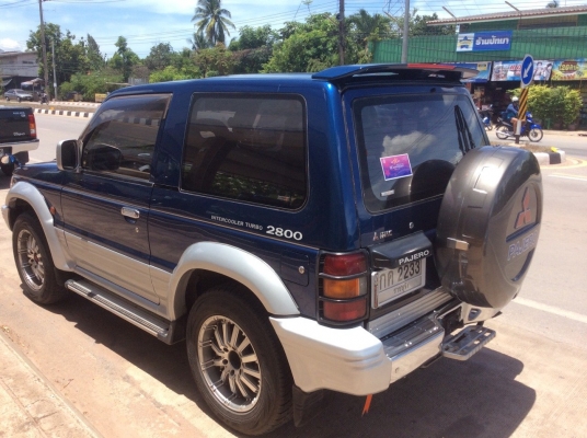 ขายMITSU PAJERO (โฉมโชกุน 3ประตู) ปี95แท้ เครื่อง 2500 โบอินเตอร์ รถสวยพร้อมใช้งาน ขาย 500,000 บาท ขายMITSU PAJERO (โฉมโชกุน 3ประตู) ปี95แท้ เครื่อง 2500 โบอินเตอร์ รถสวยพร้อมใช้งาน ขาย 500,000 บาท