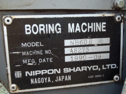 รถเจาะ Nissha NB60-2 กำลังมาจากญี่ปุ่นครับ รถเจาะ Nissha NB60-2 กำลังมาจากญี่ปุ่นครับ