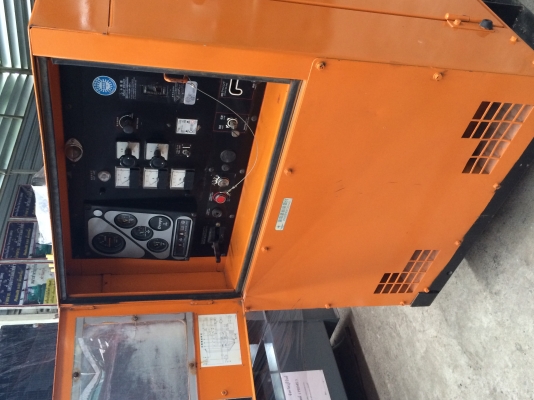 จำหน่ายเครื่องกำเนิดไฟฟ้า Denyo ขนาด 37/45 kva พร้อมตู้ครอบเก็บเสียง 260,000 บาท จำหน่ายเครื่องกำเนิดไฟฟ้า Denyo ขนาด 37/45 kva พร้อมตู้ครอบเก็บเสียง 260,000 บาท