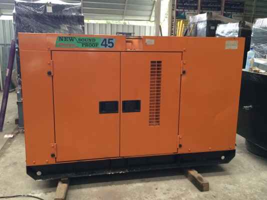 จำหน่ายเครื่องกำเนิดไฟฟ้า Denyo ขนาด 37/45 kva พร้อมตู้ครอบเก็บเสียง 260,000 บาท จำหน่ายเครื่องกำเนิดไฟฟ้า Denyo ขนาด 37/45 kva พร้อมตู้ครอบเก็บเสียง 260,000 บาท