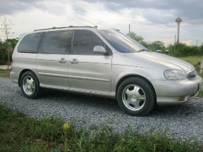 Kia Carnival รถครอบครัว หรูหรา มีระดับ คันใหญ่ วางเครื่องใหม่ ติดแก๊สแล้ว 155,00