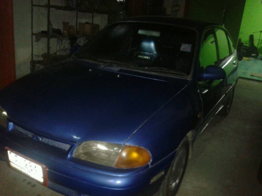 ขาย FORD ASPIRE 1.5 เกียร์ออโต้ เครื่องหัวฉีด,5 ประตู,สีน้ำเงิน,สภาพเดิมๆ เครื่องดี,เล่มพร้อมโอน