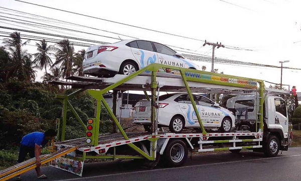 ขายรถเทรลเลอร์บรรทุกรถ4โหลด ขายรถเทรลเลอร์บรรทุกรถ4โหลด